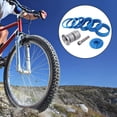 thumbnail image 4 of Paquete de 6 espaciadores de auriculares de , espaciadores de horquilla Azul shamjiam Espaciador de auriculares de bicicleta, 4 of 5