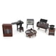thumbnail image 1 of 6 Pcs Mini Furniture Accessories Miniature Dollhouse 1/18 Set, 1 of 4