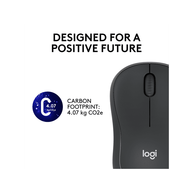 Logitech M220 Quiet, Cordless, Laptop Wireless Mouse with USB 