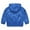 Blue, variant on TAIAOJING Kids Girls Boys Jacket Full Zip Toddler Summer Sunscreen Rainbow Hooded Outerwear Zipper Coats Jacket for Kids 4-5 Years