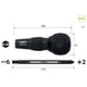 thumbnail image 2 of Destornillador VESSEL BALL GRIP 1/4 Hex. Broca intercambiable, 2 of 6