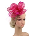 thumbnail image 2 of Fascinator Hat Flower Fascinator Headband Tea Party Hat Prom Banquet Headpiece, 2 of 8