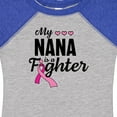 thumbnail image 4 of Inktastic Breast Cancer Awareness My Nana is a Fighter Boys or Girls Baby Bodysuit, 4 of 5