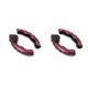 thumbnail image 1 of Riwesomey Kit Universal de cubierta para volante de coche, refuerzo antideslizante para conducción de camiones, suministros de decoración interior rojo colorido 2piezas Riwesomey CBP254444, 1 of 6