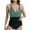 Green, variant on Enjoytime Bathing Suits for Women One Piece Swimsuit Solid Color Sexy Monokini Ruched Swimsuits Womens Swimsuits Tummy Control