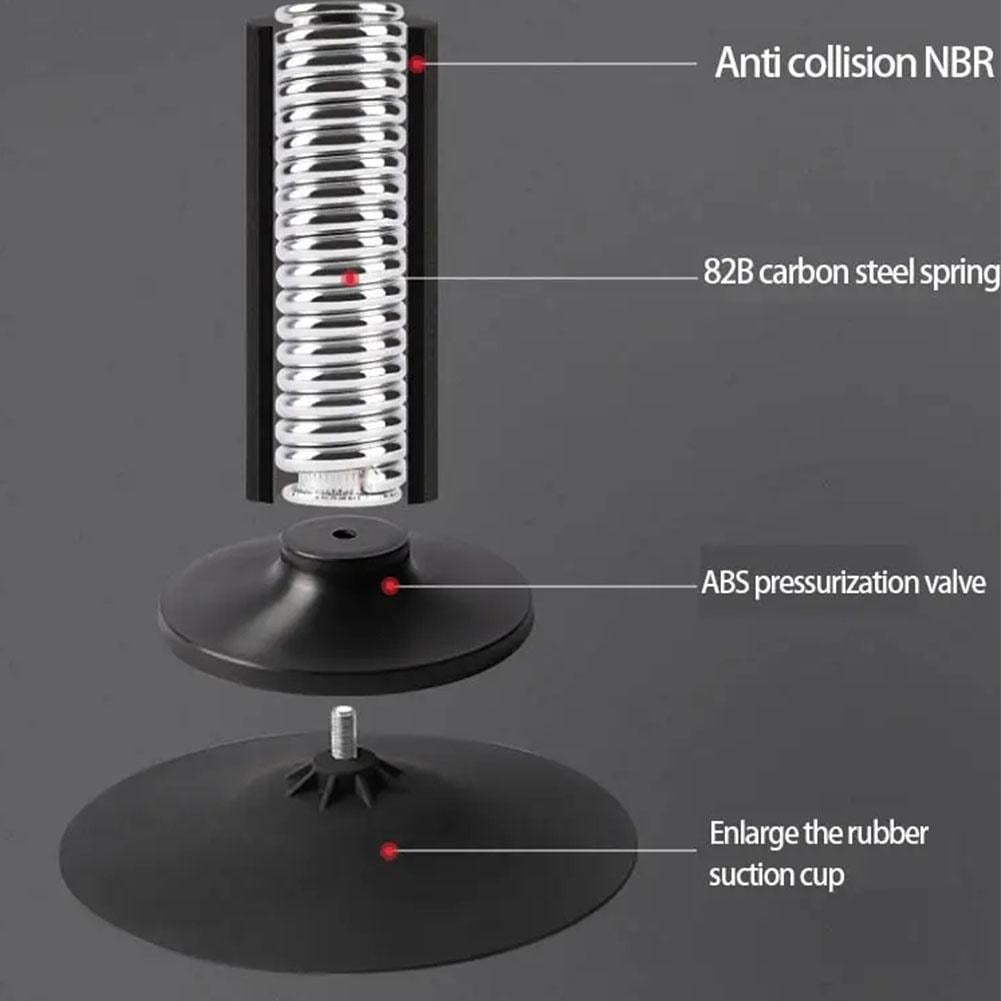 Desktop Punching Bag - Suction Cup Design for Office Table and Counters, Heavy Duty Stress Relief Ball, Fun Gifts