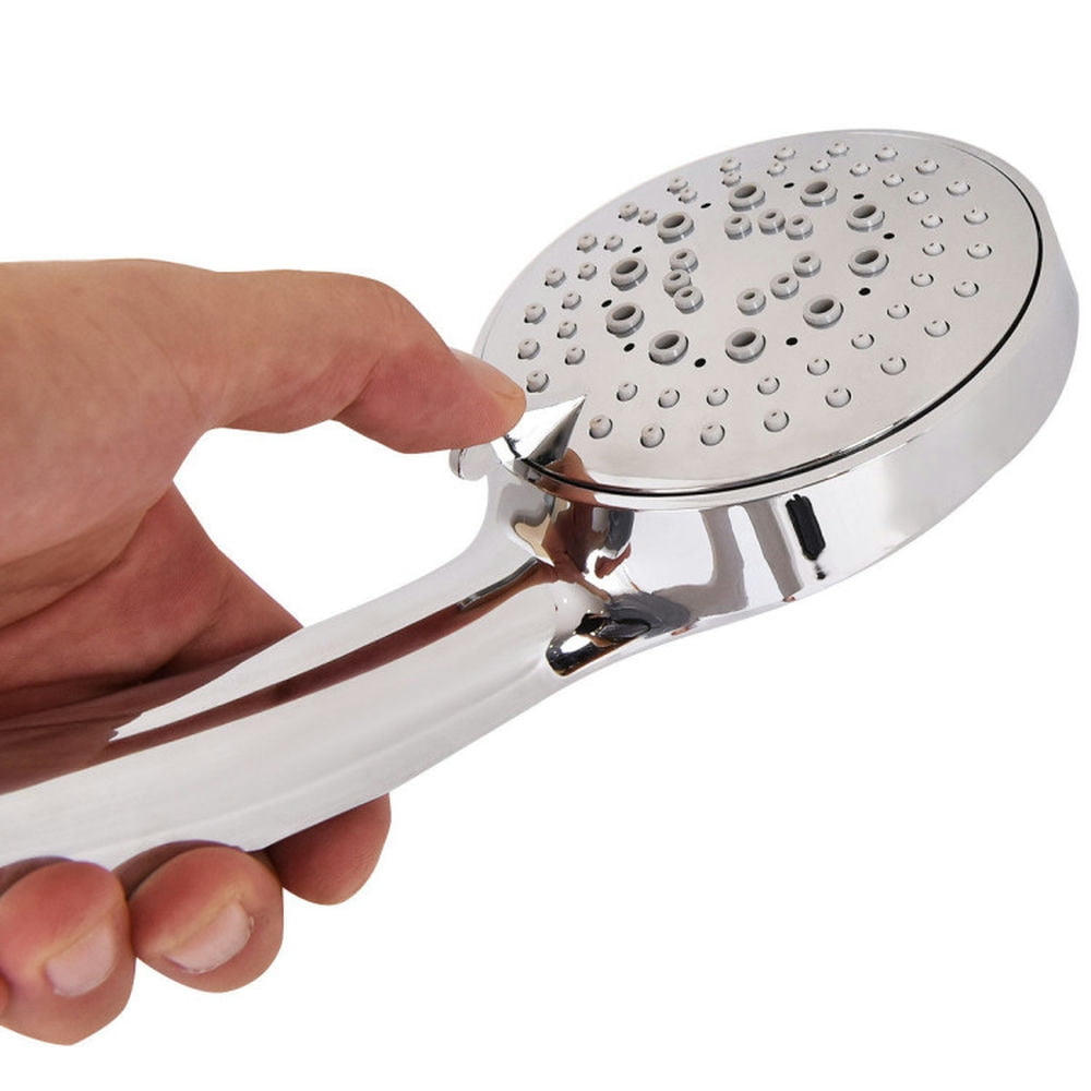 Finihen Shower Panel, Shower Panel Tower System, 40 Inch Aluminum Alloy Shower Column Massage Jet System with Hand Shower, Silver Finihen Shower Panel, Shower Panel Tower System, 40 Inch Aluminum Alloy Shower Column Massage Jet System with Hand Shower, Silver