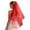 08Red, variant on CAIXIA Wedding Veil,Bridal Veil,Veils for Women Wedding,2 Tiers White Bridal Veils with Comb,Tulle Veils for Brides
