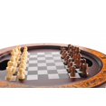 thumbnail image 4 of 16.5" x 16.5" x 22" Red Globe with Chess Holder, 4 of 5