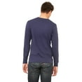 thumbnail image 3 of Bella + Canvas Men's Jersey Long-Sleeve Henley - 3150, 3 of 4