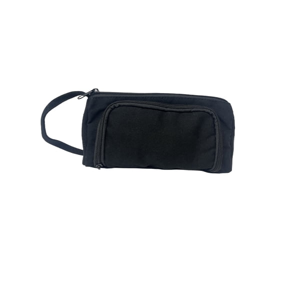 Pen+Gear Black Athleisure Pencil Pouch for Middle School