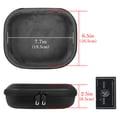 thumbnail image 5 of Linkidea Headphone Carrying Case Compatible with Anker Soundcore Q11i, Life Q20i, Life Q20, Q30, Q35 Hybrid Headphones, Protective Hard Shell Travel Bag with Cable, Charger Storage (Black), 5 of 6