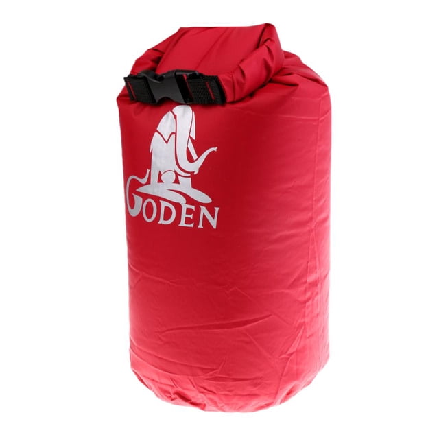 Bolsa seca impermeable shamjiam de 5L para canotaje Rafting canoa Vino rojo
