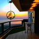thumbnail image 3 of Lámpara colgante solar para exteriores Uonlytech, lámpara colgante con forma de búho, luz LED solar, estatua de búho para jardín, luces solares para exteriores, decoración de patio de resina nocturna., 3 of 8