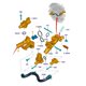 thumbnail image 4 of Carcasa del termostato del refrigerante del motor BM5G-9K478-AB para Escape Fiesta Transit 2014-2019 1601-524704 BM5 plateado, 4 of 5