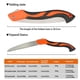 thumbnail image 3 of 3 sierras plegables de una sola hoja con 250 dientes gruesos. ¡Oferta! Sierra de mano plegable de 9.8 pulgadas para podar y acampar. Sierra para árboles con triple corte de dientes para cortar madera, 3 of 8