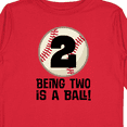 thumbnail image 4 of Inktastic 2nd Birthday Baseball 2 Year Old Boy Boys or Girls Long Sleeve Toddler T-Shirt, 4 of 5