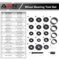 thumbnail image 3 of ABN Front Wheel Bearing Puller Set Bushing Press Kit Wheel Bearing Removal Tool, 3 of 6