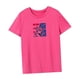 thumbnail image 5 of Camiseta para mujer Camiseta de verano con cuello redondo para desplazarse Camping Senderismo Compras Mujer Rosa Rosa, 5 of 7