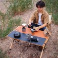 thumbnail image 1 of Paokuoon Tapis de Table Imperméable Résistant aux Hautes Températures Couleur Unie Tapis de Barbecue Camping, 1 of 9