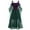 #03,Army Green, variant on Aoochasliy Trendy Dress Womne Plus Size Cold Shoulder Butterfly Sleeve Up Christmas Dress