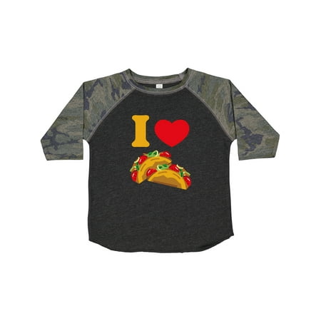 

Inktastic I Love Tacos Gift Toddler Boy or Toddler Girl T-Shirt