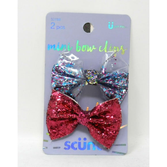 Scunci Mini Bow Clips