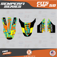 thumbnail image 5 of Kalair GFX Graphics Kit for Honda CRF50 (2013+) Semperfi Series, 5 of 5