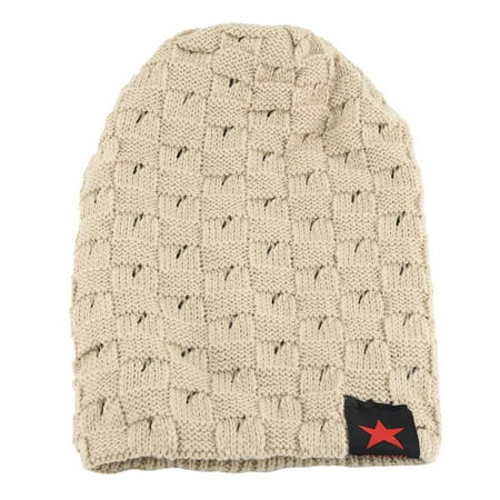 Cotton Reversible Beanie - Lv. life Winter Warm Men Knit Beanie Hats Reversible Women Snow Cap Unisex