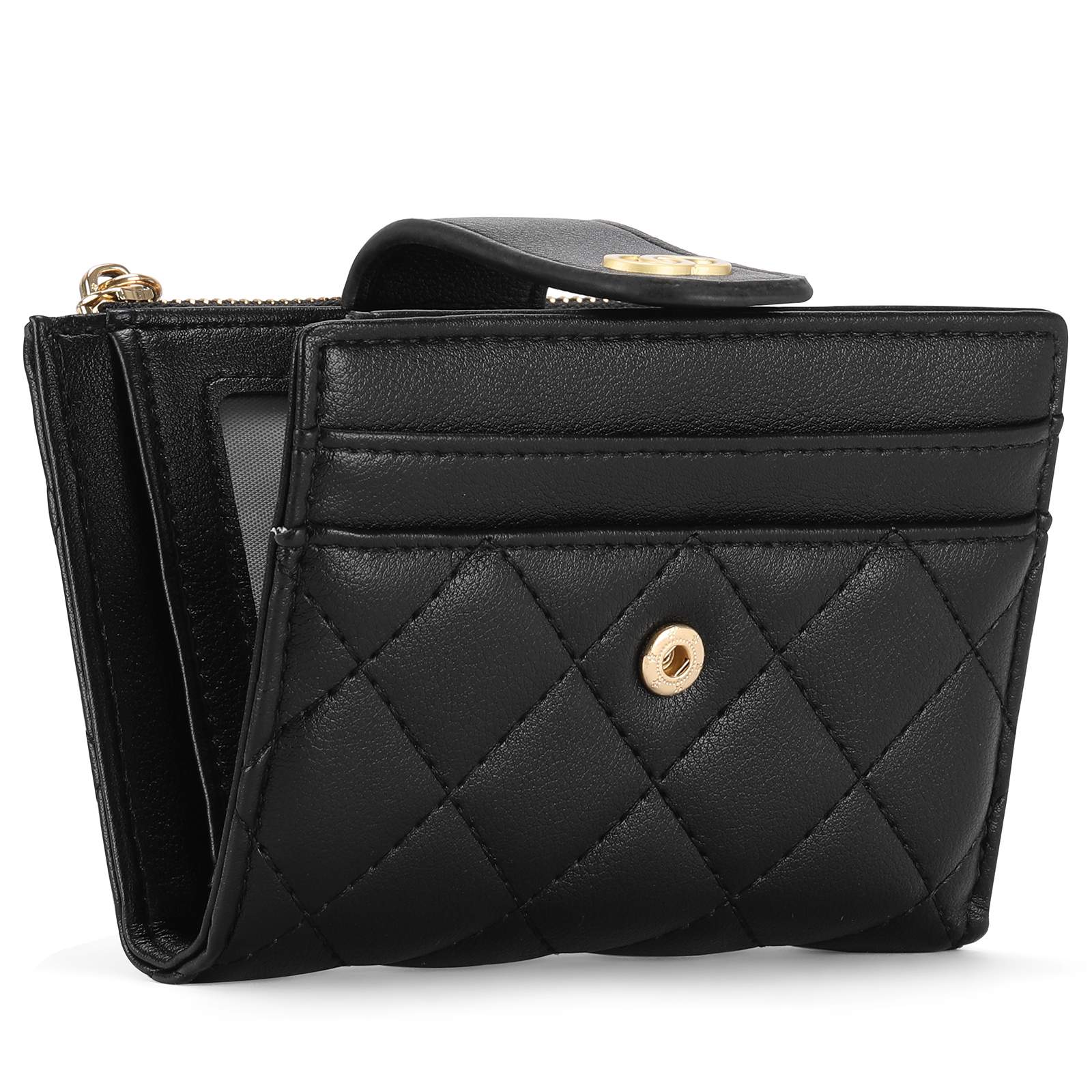 Gaekeao Women's Slim Bifold Leather Wallet photo 4