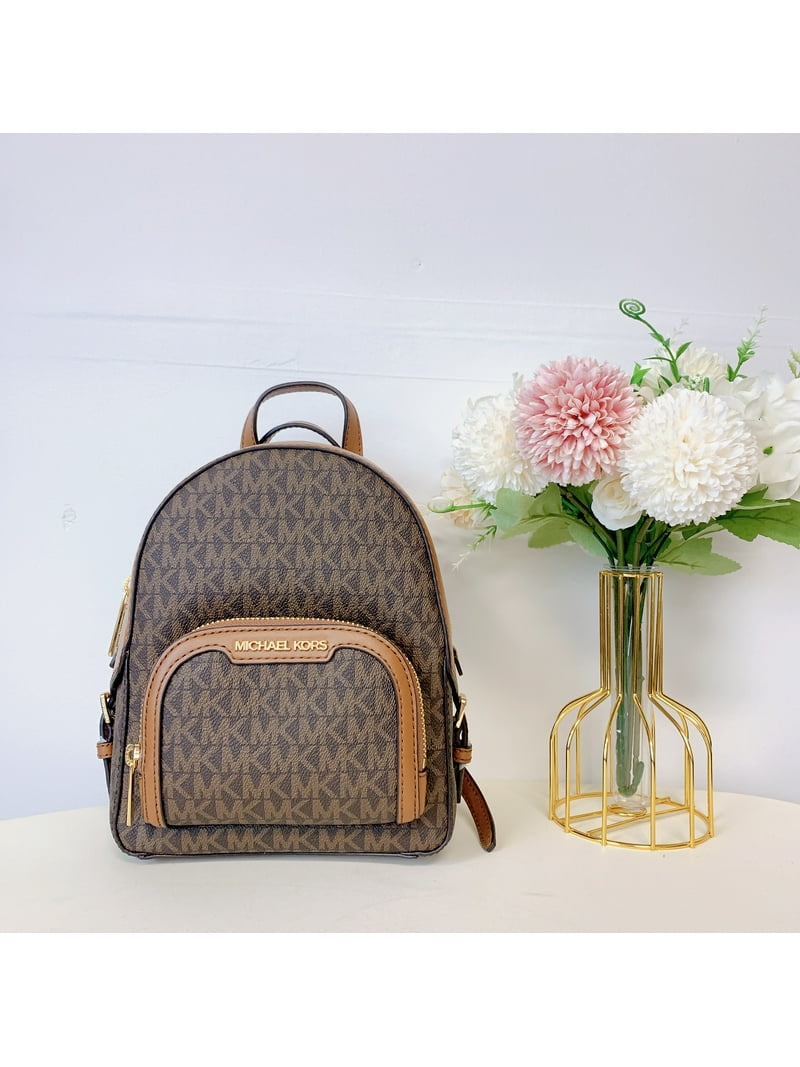 Michael Kors Jaycee XS Signature PVC and Leather Sling