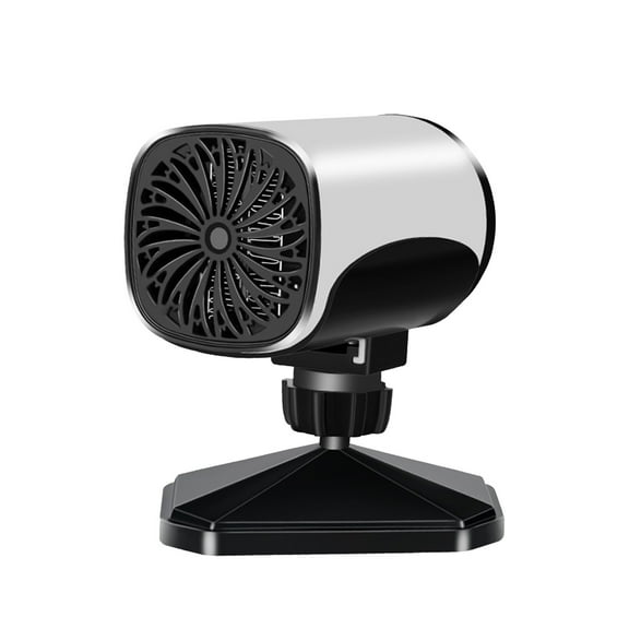 Desk Heater High-Power Car Heater Defroster Car Heater Car Fan Heater 12V Fast Heating Demister 150W High-Power 2 Gears 360 Angle Adjustment