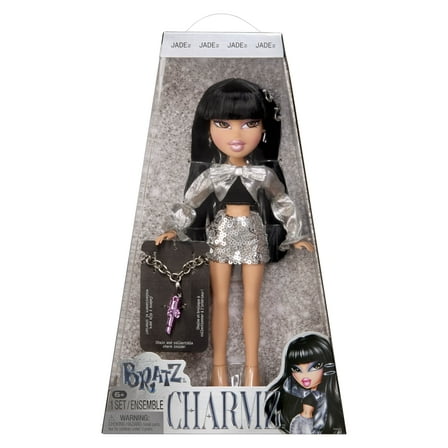 Bratz Charmz Jade Fashion Doll with Collectible Charm Bracelet