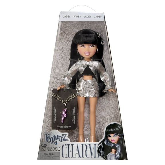 Bratz Charmz Jade Fashion Doll with Collectible Charm Bracelet
