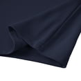 thumbnail image 4 of WIZUTIZ Men's Button-Down Shirt Solid Color Short Sleeve Turndown Collar Everyday Shirt Moisture Wicking Breathable Lightweight Summer Sports Top, 4 of 5