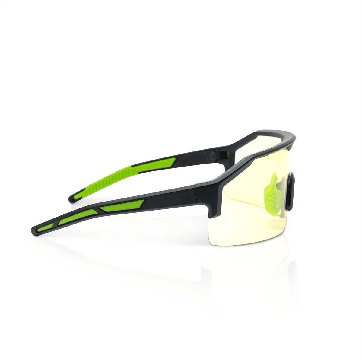 Jackson Safety Safety Glasses - MAXVIEW+ Series - Amber Lens - Black Frame - STA-CLEAR Anti-Fog