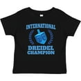 thumbnail image 3 of Inktastic Dreidel Champion Hanukkah with Blue Laurels Boys or Girls Baby T-Shirt, 3 of 5