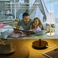 thumbnail image 5 of Neoglint Cordless Touch Table Lamps with Crystal Glass, 3 Colors & Stepless Dimmable LED Bedside Lamp for Bedroom Living Room, 5 of 8
