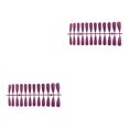 thumbnail image 4 of Minnieouse Tabletas para mejorar las uñas Diseño de puntos elegantes Uña falsa Aspecto resistente a los arañazos Puntas de manicura JM-12Rose Red Purple JM-12Rose Red Purple 2piezas Minnieouse  CBP456183, 4 of 5