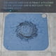 thumbnail image 2 of Cubierta de drenaje de piso antibloqueo de silicona, colector de cabello para ducha, filtro de baño, colador de cocina, azul Sweethay  HA001458-03, 2 of 6