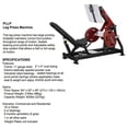 thumbnail image 3 of SteelFlex Seated Leg Press Machine (PLLP), 3 of 4
