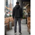 thumbnail image 3 of Sudadera Hoodie para Hombre con Capucha y Bolsillo Frontal Estilo Urbano Ajuste Cómodo, 3 of 5