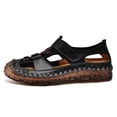 thumbnail image 3 of Lopsie Athletic Sport Sandals Men's Outdoor Hiking Sandals Closed Toe Water Shoes Waterproof Comfortable Beach Fisherman, 3 of 7