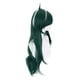 thumbnail image 3 of Peluca de pelo largo verde con capas resaltadas Xihbxyly, 3 of 7