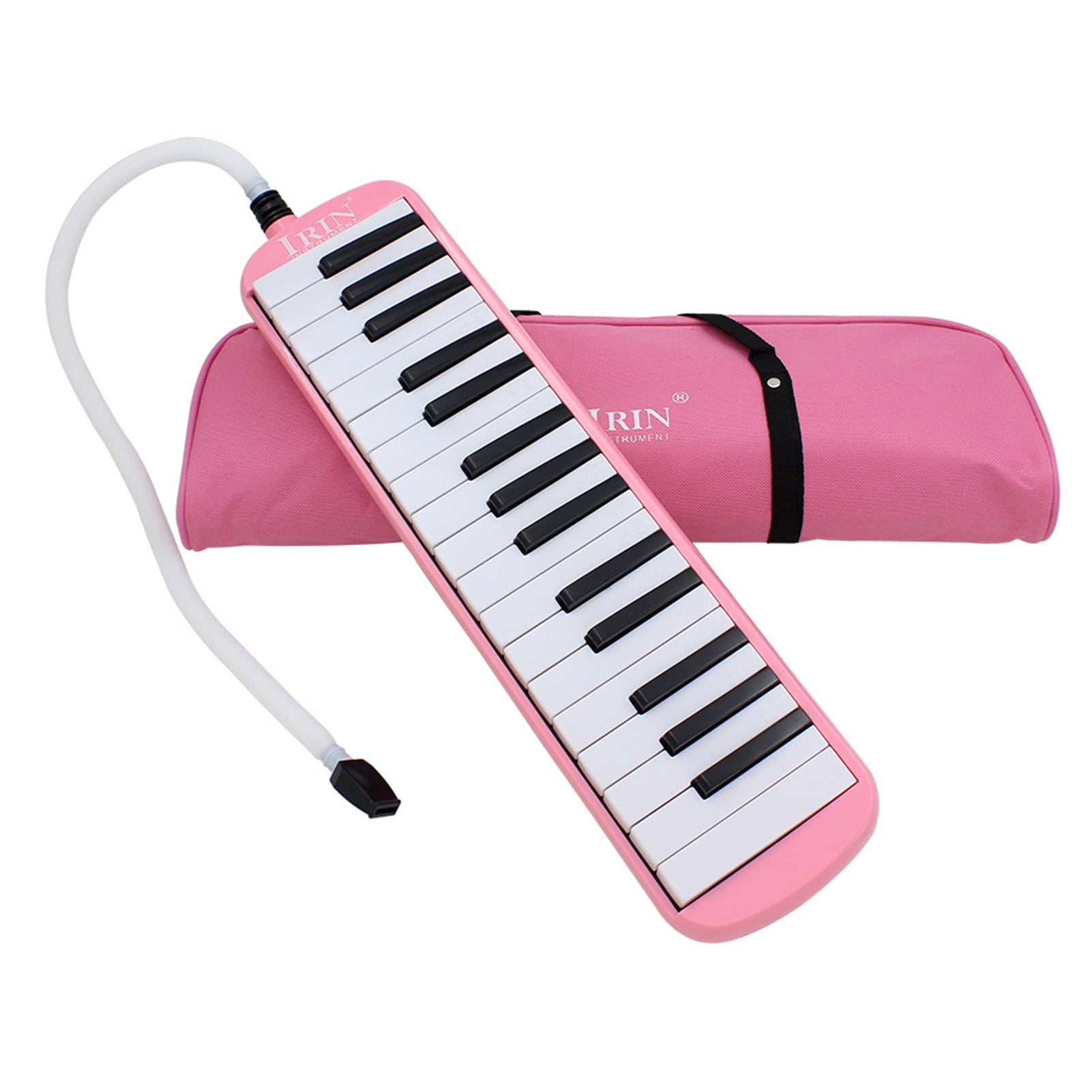 32 Key Melodica red With 32‑key Style Beginner Melodica Easy To Carry Small Ergonomic Design Musical Instrument for Music Lovers Beginners Adults Gift Kids 