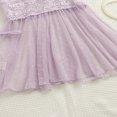 thumbnail image 6 of JSGEK Women Halter Neck Lace Chemise Dress Cutout Detail Flowy Silhouette Nightwear Lingerie Set Purple L, 6 of 9