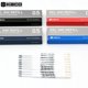 thumbnail image 2 of Bolígrafo retráctil de gel de tinta azul, negra, roja y azul marino de 0,5 mm para Xiaomi Metal Sign Pen Kaco, paquete de 10 unidades (10 unidades), color negro., 2 of 6