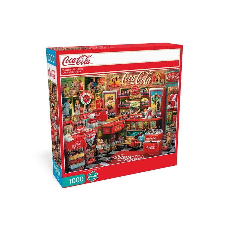 コカコーラ　パズル　レア　アンティーク Buffalo Games - Coca-Cola - Vintage Coca-Cola - 1000 Piece