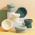 thumbnail image 1 of Cuenco de cerámica para gatos con protección para las patas, cuenco para comida para gatos, cuenco para perros y gatos, cuenco para beber agua, cuenco de cerámica para aperitivos para mascotas, 1 of 5