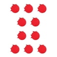 thumbnail image 1 of Cojín de silla duradero Bewildely para taburetes de bar algodón rojo brillante 10Conjunto, 1 of 6
